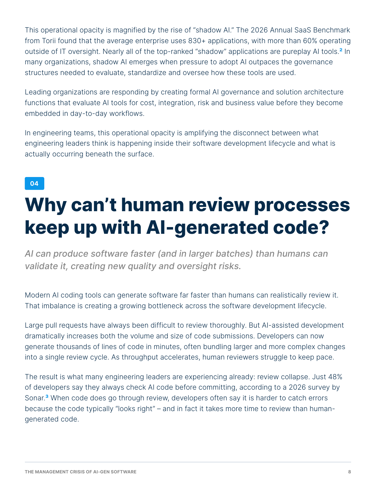 The Management Crisis of AI-Gen Software, page 9 of 17