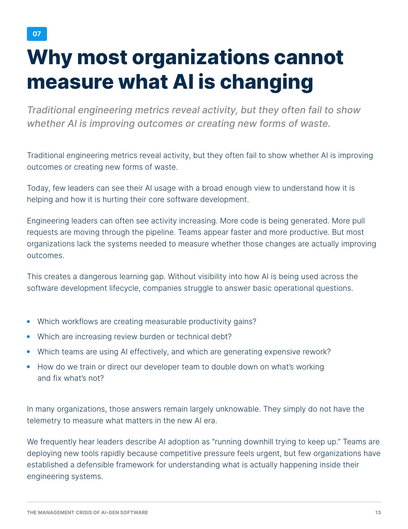 The Management Crisis of AI-Gen Software, page 14 of 17